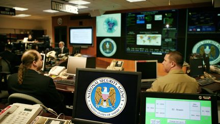 Le centre op&eacute;rationnel de la NSA, l'Agence de s&eacute;curit&eacute; nationale am&eacute;ricaine, &agrave; Fort Meade (Maryland, Etats-Unis), le 25 janvier 2006. (JASON REED / REUTERS)