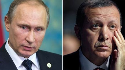 Entre Vladimir Poutine et Recep Tayyip Erdogan, la tension est maximale. (RT)