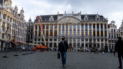 Bruxelles (Belgique), le 26 octobre 2020.&nbsp; (MARTIN BERTRAND / HANS LUCAS / AFP)