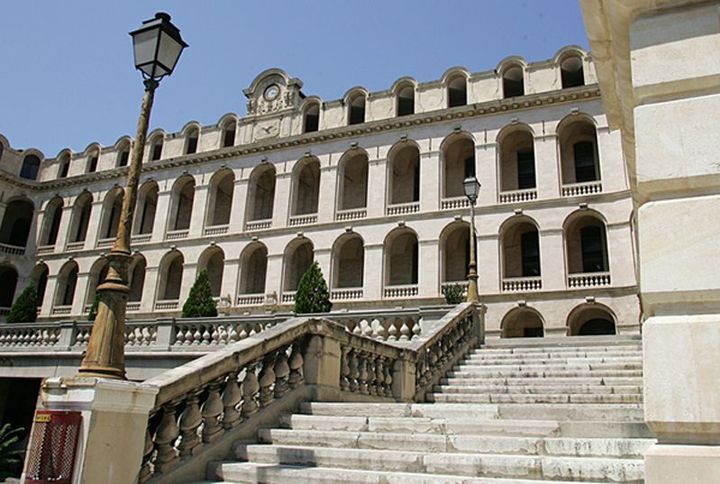 Une vue de l'Hôtel Dieu de Marseille rénové.
 (Anne Christine Poujoulat / AFP)