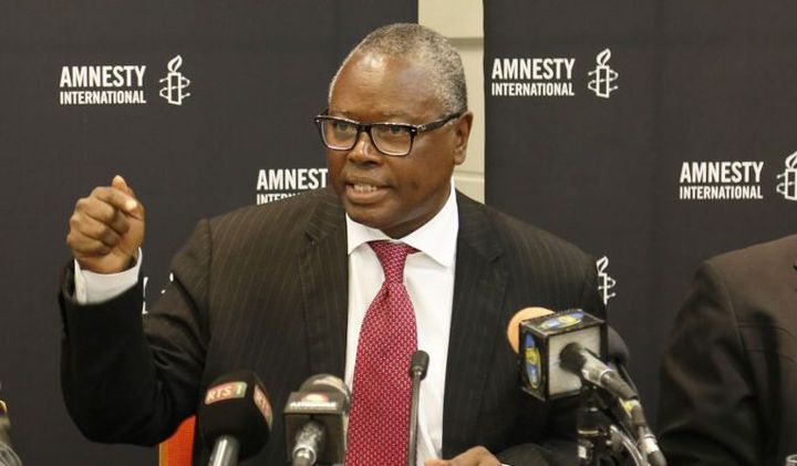 Alioune Tine, directeur du bureau régional d'Amnesty International pour l'Afrique de l'Ouest et du Centre basé à Dakar au Sénégal (Photo AFP/Cemil Oksuz/Anadolu Agency)