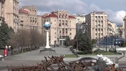 La Russie pourrait frapper des centres de commandement dans la capitale ukrainienne, Kiev. (CAPTURE ECRAN FRANCE 2)