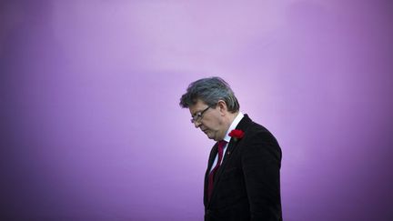 &nbsp; (Jean-Luc Mélenchon n'avait plus pris la parole depuis le second tour des Européennes © Maxppp)