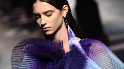 Givenchy haute couture printemps-été 2020, le 21 janvier 2020 à Paris (ANNE-CHRISTINE POUJOULAT / AFP)