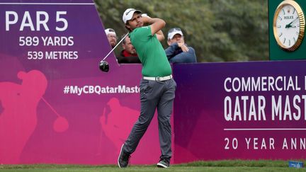 Romain Langasque au Qatar Masters en janvier (KARIM JAAFAR / AFP)