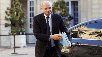 Le premier pr&eacute;sident de la Cour des comptes, Didier Migaud, le 2 juillet 2012 devant Matignon, &agrave; Paris. (KENZO TRIBOUILLARD / AFP)