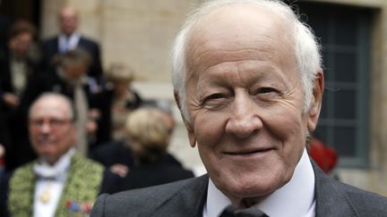 Le journaliste et &eacute;crivain Jacques Chancel, en octobre 2011 &agrave; Paris.&nbsp; (FRANCOIS GUILLOT / AFP)