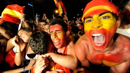 Les Espagnols en fête (DANI POZO / AFP)