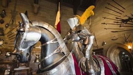 Trois ou quatre individus d&eacute;guis&eacute;s en chevaliers ont d&eacute;rob&eacute; 20 000 euros &agrave; la f&ecirc;te m&eacute;di&eacute;vale de Bitche en Moselle&nbsp;dans la nuit du 29 au 31 juillet 2012. ( AFP / PHOTONONSTOP )