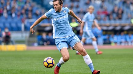 Senad Lulic, le joueur de la Lazio Rome (GIUSEPPE MAFFIA / NURPHOTO)