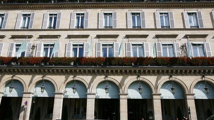 L'h&ocirc;tel Meurice, &agrave; Paris, le 5 octobre 2006. (FRED DUFOUR / AFP)