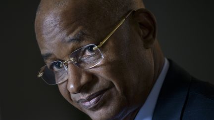 Cellou Dalein Diallo, chef de file de l'opposition guinéenne. Il sera le principal adversaire du président Alpha Condé à la présidentielle du 18 octobre 2020. (BRENDAN SMIALOWSKI / AFP)