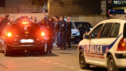 La police intervient apr&egrave;s une rixe par balles dans l'apr&egrave;s-midi entre deux fr&egrave;res &agrave; hauteur du chemin de la Madrague-Ville, le 23 novembre 2012 &agrave; Marseille. (MAXPPP)