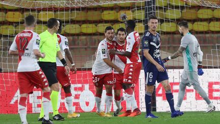 Emmené par un excellent Ben Yedder, Monaco se reprend face à Bordeaux (VALERY HACHE / AFP)