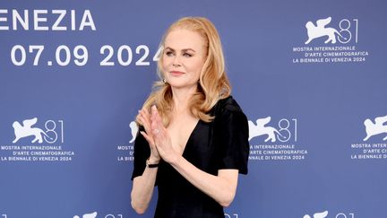 Nicole Kidman assiste à un photocall pour "Babygirl" pendant le 81ème Festival International du Film de Venise le 30 août 2024 à Venise, Italie. (DANIELE VENTURELLI / WIREIMAGE)