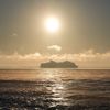 Un ferry navigue sur la mer Baltique, au large des côtes allemandes, le 20 novembre 2024. (MARCUS BRANDT / DPA / AFP)