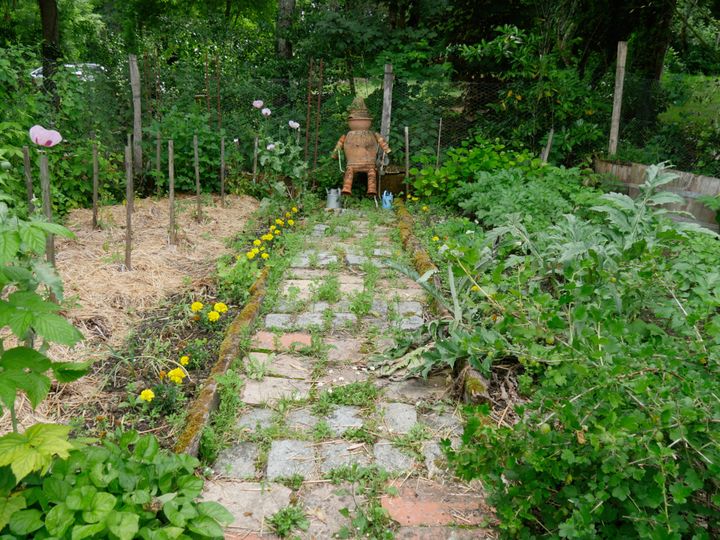 Un potager peut être petit et très productif. (ISABELLE MORAND / RADIO FRANCE / FRANCE INFO)