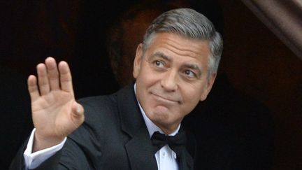 George Clooney a fait une apparition remarquée dans un court épisode "spécial Noël" de Downton Abbey. 
 (ANDREAS SOLARO / AFP)