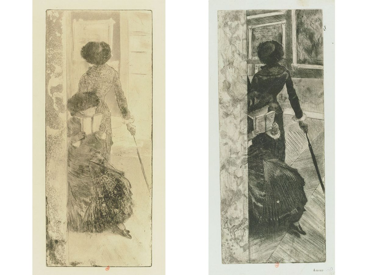 Degas un obs d du noir et blanc une r trospective diff rente la