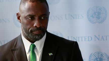 Le com&eacute;dien Idris Elba lors d'une r&eacute;union de l'ONU sur Ebola, &agrave; New York, le 25 septembre 2014. (SHANNON STAPLETON / REUTERS)