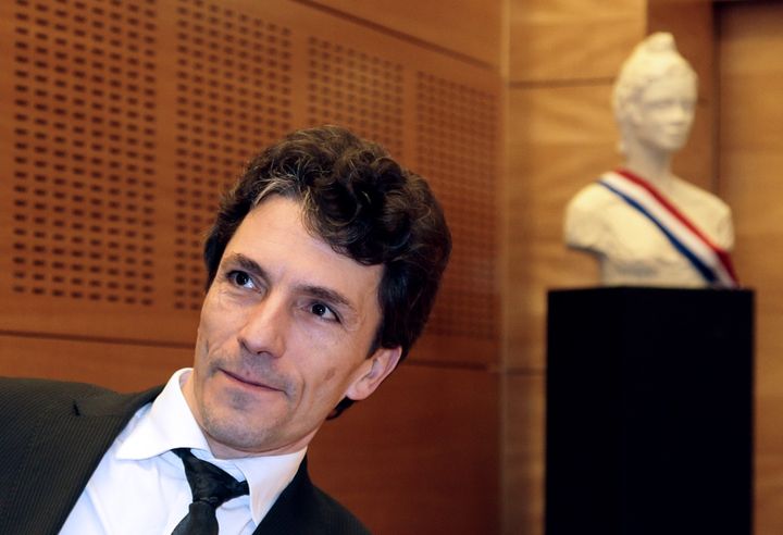 Le juge antiterroriste Marc Trévidic, le 14 février 2013 à l'Assemblée nationale à Paris.&nbsp; (JACQUES DEMARTHON / AFP)