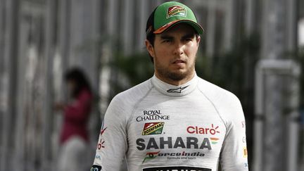 Le pilote mexicain Sergio Perez