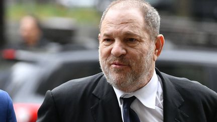 Le producteur américain Harvey Weinstein arrivant au tribunal à New York, 26 avril 2019 (ERIK PENDZICH/REX/SIPA / SHUTTERSTOCK)