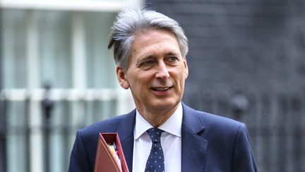 Le ministre britannique des finances, Philip Hammond, a présenté ce mercredi le premier budget post-Brexit du Royaume-Uni (TOLGA AKMEN/LNP / MAXPPP)