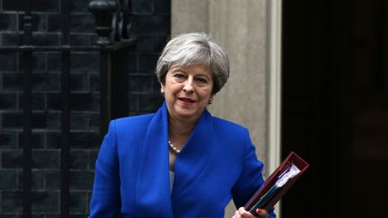 La Première ministre britannique Theresa May, le 19 juillet 2017, à Londres. (NEIL HALL / X02954)