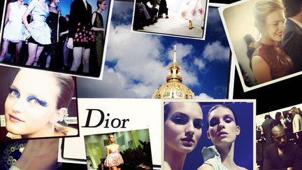 CHRISTIAN DIOR, vendredi 28 septembre 14h30. Raf Simons prend la rel&egrave;ve de John Galliano en pr&eacute;sentant dans un cube blanc install&eacute; aux Invalides une collection de 53 mod&egrave;les sur le th&egrave;me de la lib&eacute;ration, pour un r&eacute;sultat beaucoup moins clinquant que son pr&eacute;d&eacute;cesseur. (@LOUIS_XAVIER, PATMCGRATHREAL, BROKENCOOKIES, KEVINTACHMAN, ANDREAJANKEOFFICIAL, FRANBURNS, ID_MAGAZINE, VLADAROSLYAKOVA)