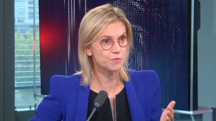 Agnès Pannier-Runnacher, ministre de la Transition énergétique, était l'invitée de franceinfo du vendredi 30 septembre. (FRANCEINFO / RADIOFRANCE)