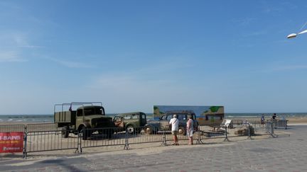 Sur les 848 bateaux de toutes tailles réquisitionnés pour l'opération, 235 se sont retrouvés au fond de l'océan, coulés par les bombardiers ou les torpilles de sous-marins allemands. (RADIO FRANCE / GRÉGOIRE LECALOT)