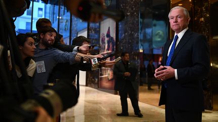 Le senateur et futur ministre de la justice américain Jeff Sessions, en novembre 2016. (JEWEL SAMAD / AFP)