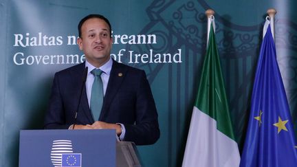 Le Premier ministre irlandais Leo Varadkar veut&nbsp;améliorer l'image&nbsp;de son pays sur la scène internationale. (ARIS OIKONOMOU / AFP)