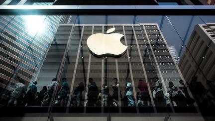 Un magasin Apple à Honk Kong.&nbsp; (PHILIPPE LOPEZ / AFP)