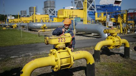 &nbsp; (Une usine de stockage de gaz à Striy, en Ukraine © REUTERS/Gleb Garanich)