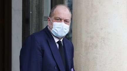 Le ministre de la Justice Eric Dupond-Moretti à Paris, le 21 octobre 2020.&nbsp; (LUDOVIC MARIN / AFP)