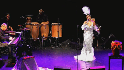 Jussanam est Joséphine Baker à Cannes
 (France 3 Culturebox Capture d&#039;écran)