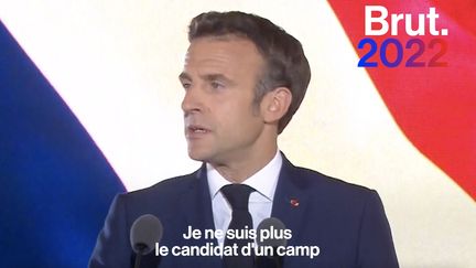 “Les années à venir, à coup sûr, ne seront pas tranquilles, mais elles seront historiques !” Brut revient en vidéo sur la soirée électorale de la présidentielle 2022.