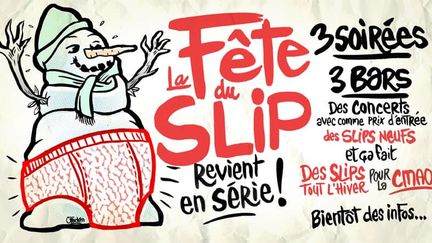 La "Fête du slip" organisée dans la métropole lilloise, permet de récolter des sous-vêtements pour les sans-abris. (CAPTURE D'ÉCRAN FRANCE 3)