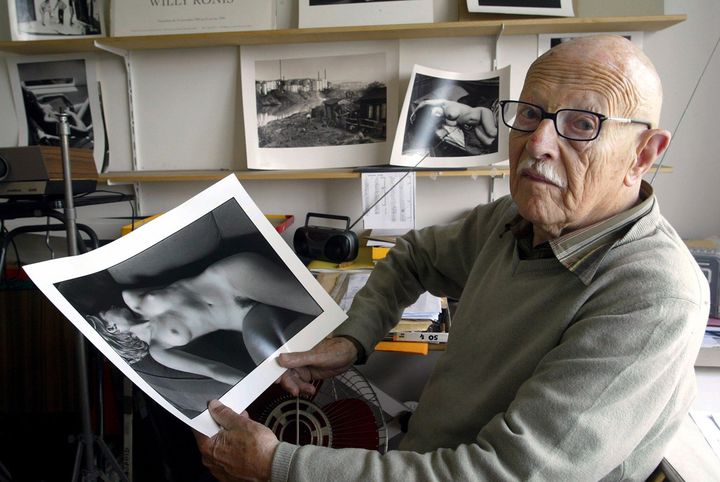 Willy Ronis en 2004
 (OLIVIER LEJEUNE/EPA/MaxPPP)