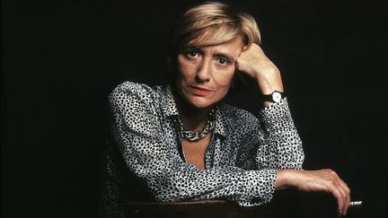 Françoise Sagan en 1987 (ULF ANDERSEN / AURIMAGES / AFP)