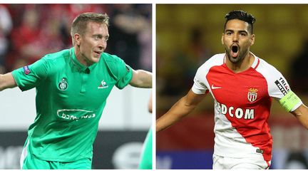 Robert Béric et Radamel Falcao, deux attaquants très talentueux