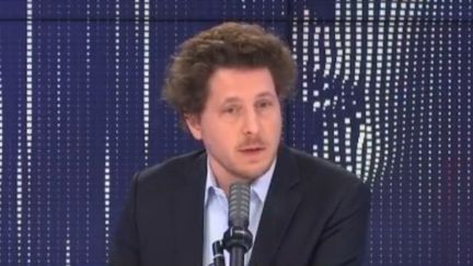 Julien Bayou était l'invité de franceinfo mercredi 24 février 2021. (FRANCEINFO / RADIOFRANCE)