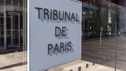 L'entrée principale du tribunal de Paris, le 30 septembre 2022. (VINCENT ISORE / MAXPPP)