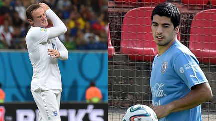 Wayne Ronney et Luis Suarez, les deux atouts offensifs de leur sélection