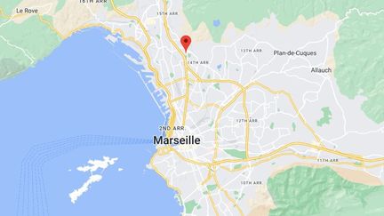 Cité de la Maurelette à Marseille (Bouches-du-Rhône). (GOOGLE MAPS)