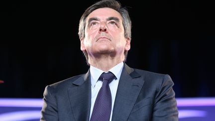 Fran&ccedil;ois Fillon, d&eacute;put&eacute; UMP de Paris, lors d'un meeting &agrave; Strasbourg, le 5 mars 2014. (20 MINUTES / VARELA / SIPA)