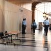 La salle d'audience du procès des attentats du 13-Novembre,&nbsp;au palais de justice de Paris, le 8 septembre 2021.&nbsp; (ALAIN JOCARD / AFP)