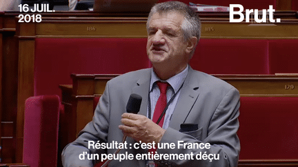 Jean Lassalle a poussé un coup de colère à l’Assemblée nationale, mardi 16 juillet.&nbsp;Voilà pourquoi. (BRUT)